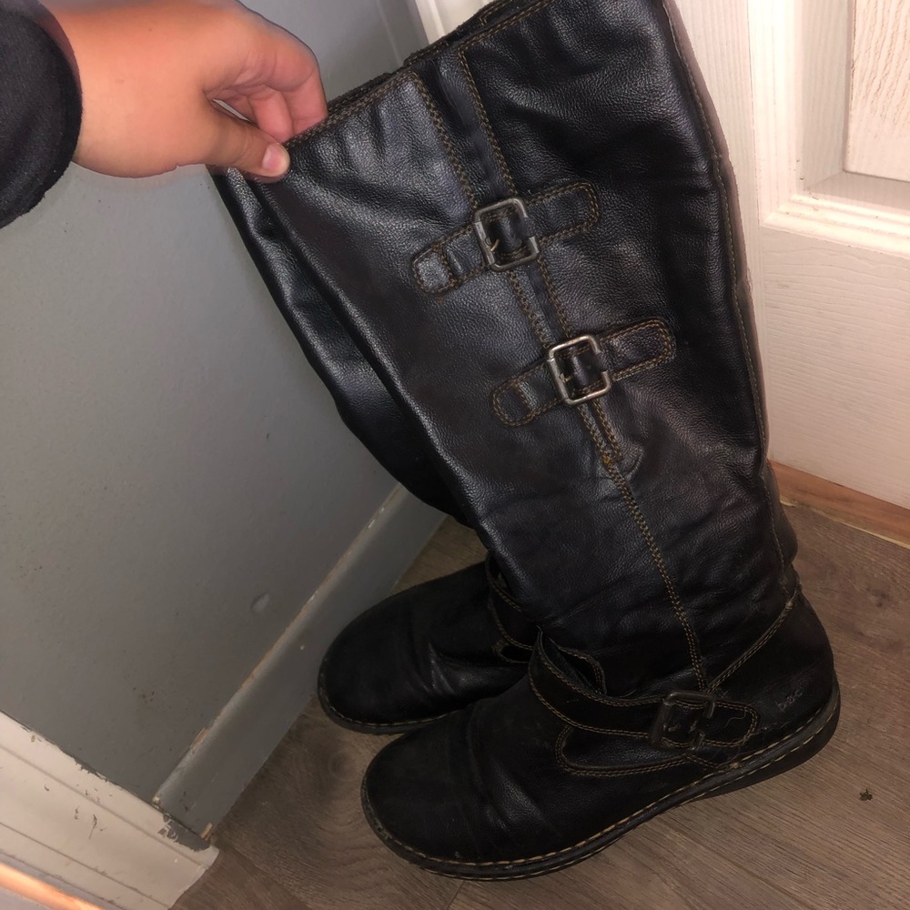 b.o.c leather boots SIZE 11